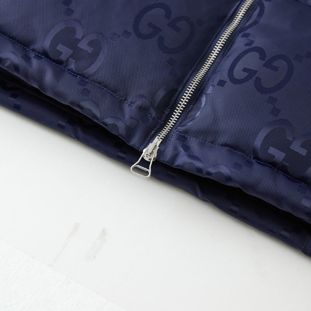 Veste Gucci jumbo sans manche  bleu nuit