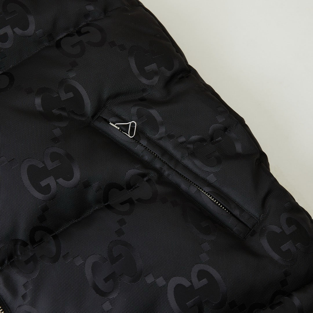 Veste Gucci jumbo sans manche  noir