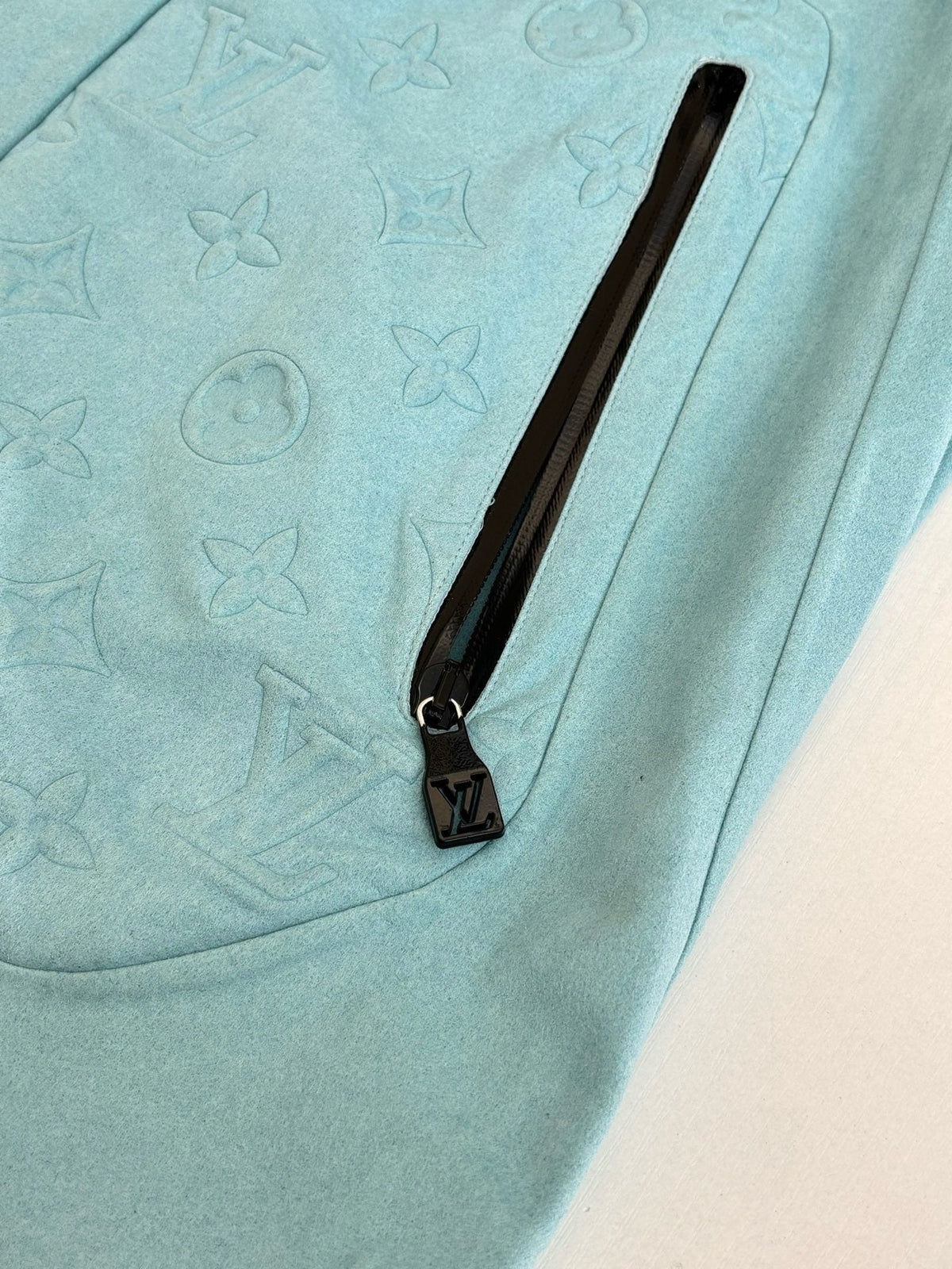 Veste imperméable en velours technique Louis Vuitton