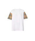 T shirt burberry white brown
