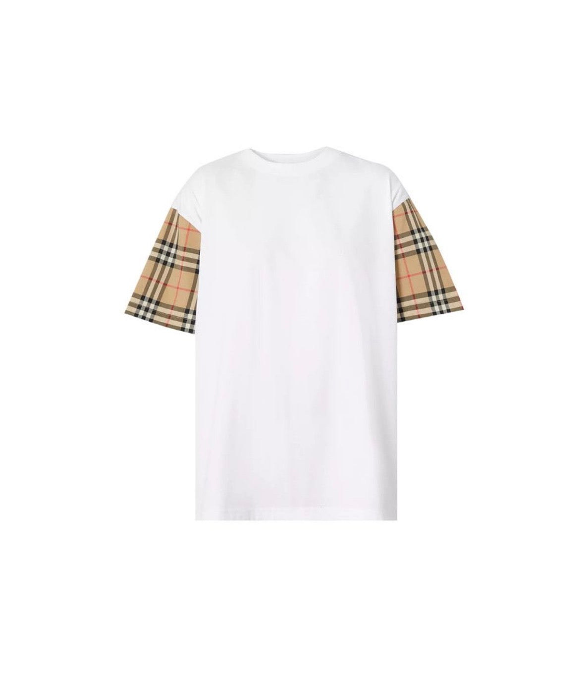 T shirt burberry white brown