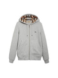 Sweat à capuche burberry Gris