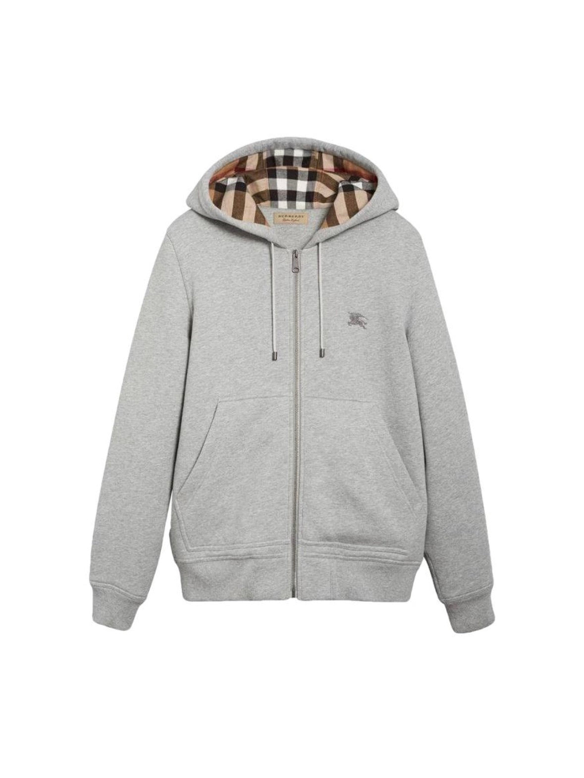 Sweat à capuche burberry Gris