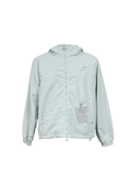 Veste réversible Monogram Louis Vuitton en nylon bleu clair