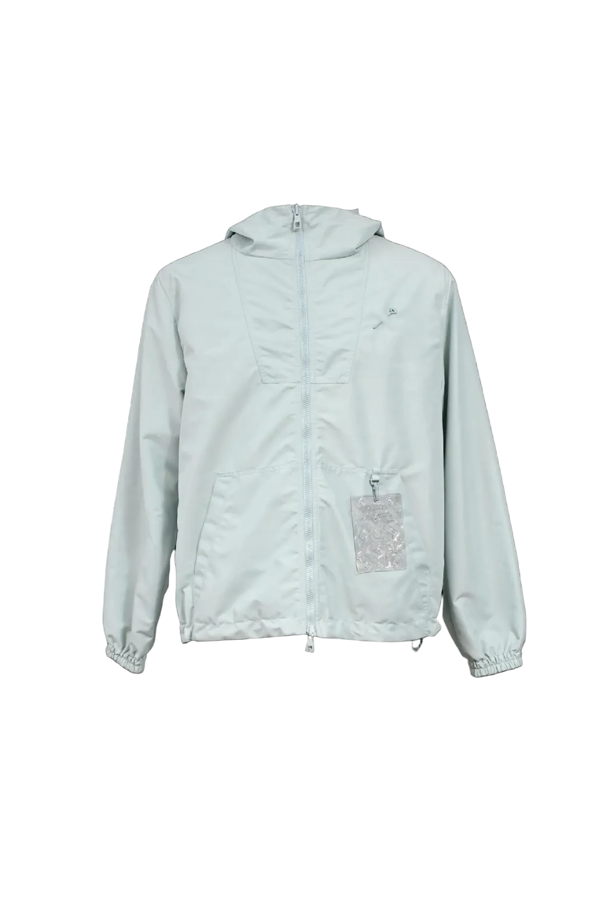 Veste réversible Monogram Louis Vuitton en nylon bleu clair