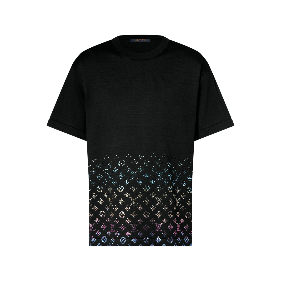 T-shirt lv ornementé Monogram Gradient Louis Vuitton
