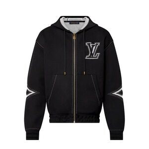 Sweat a capuche motif Zippee Intarsia Louis Vuitton
