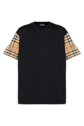 T-shirt burberry black brown