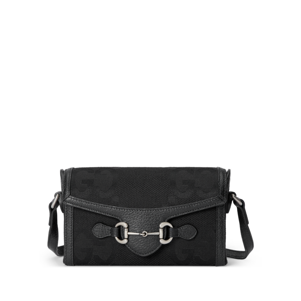 Sac Gucci horsebit 1955 Jumbo noir