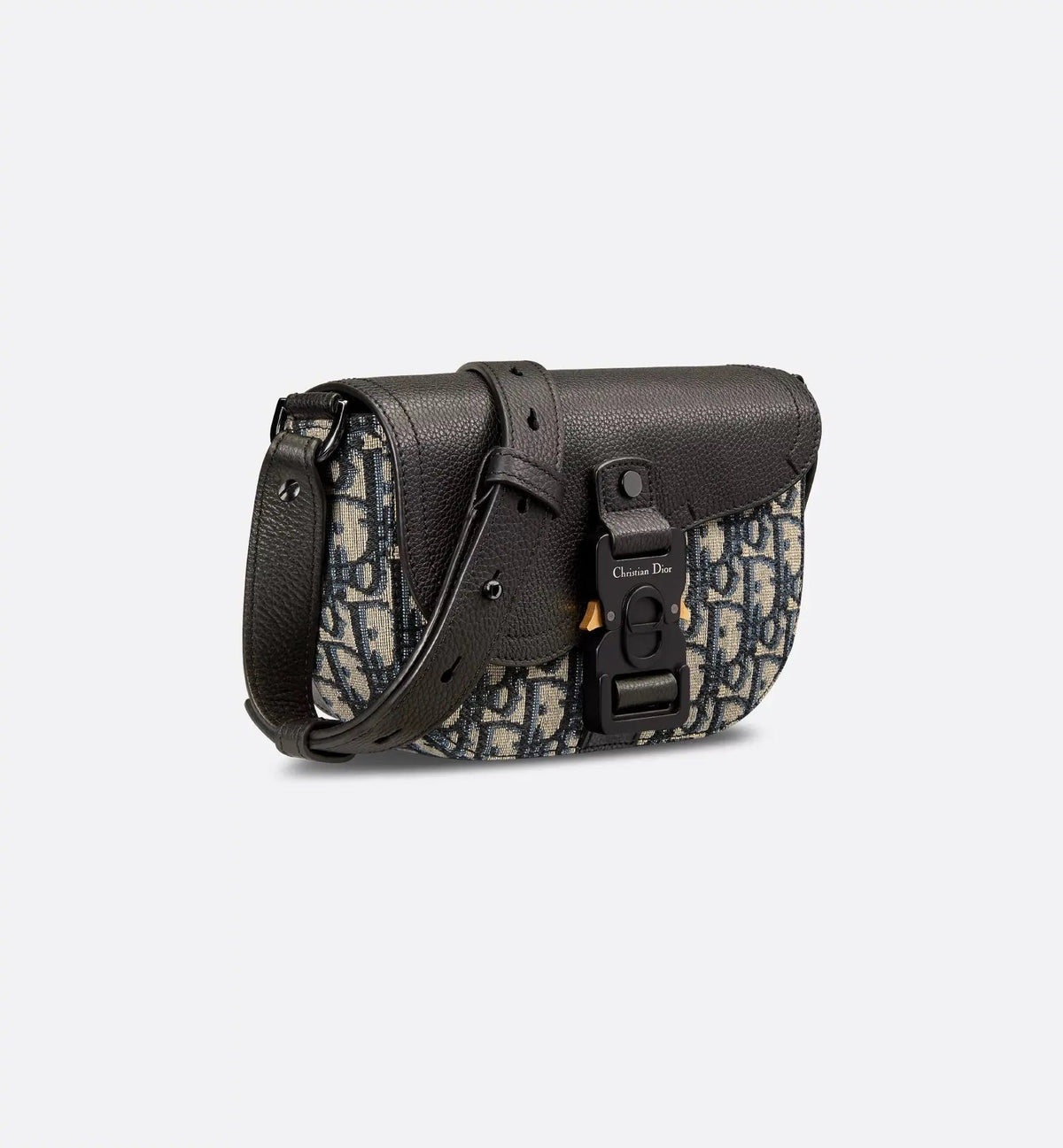 Mini sac Messenger à rabat Saddle Dior