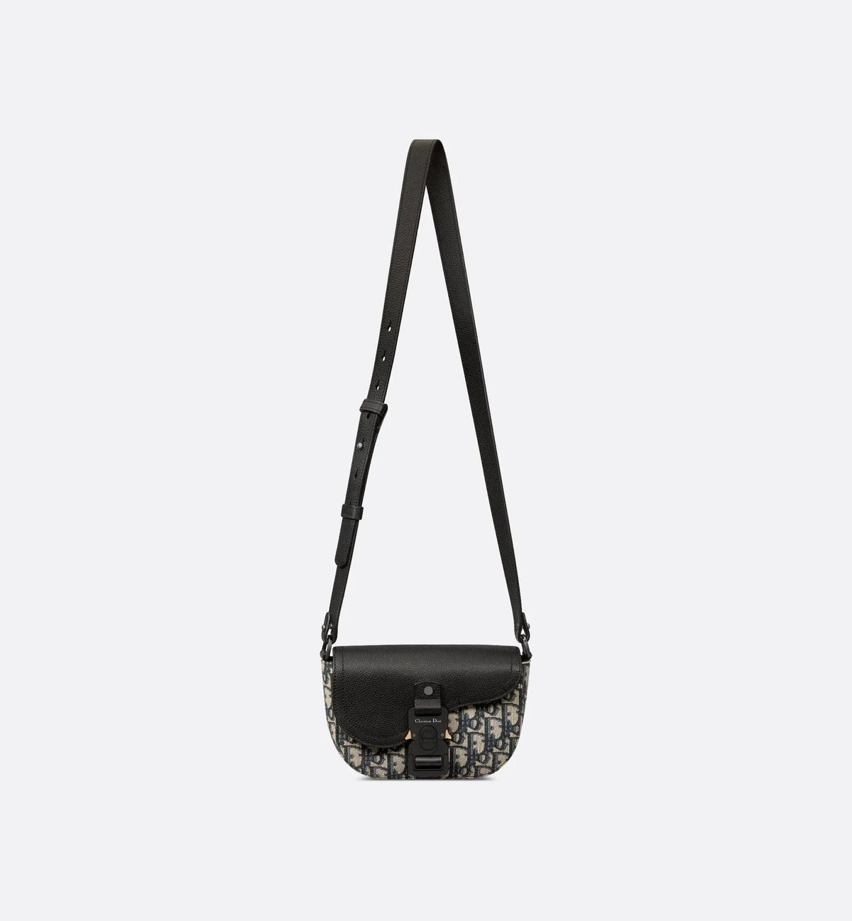 Mini sac Messenger à rabat Saddle Dior