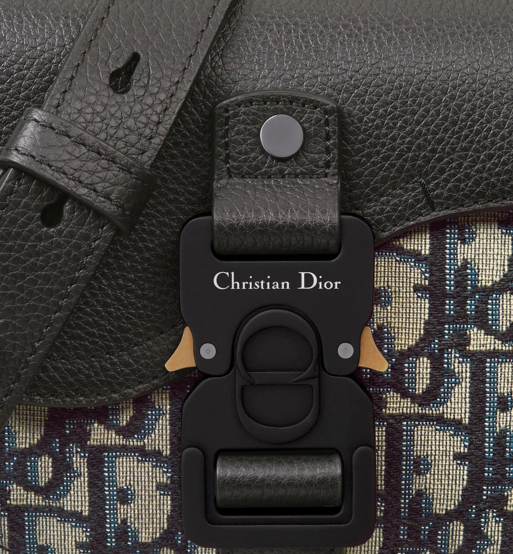 Mini sac Messenger à rabat Saddle Dior