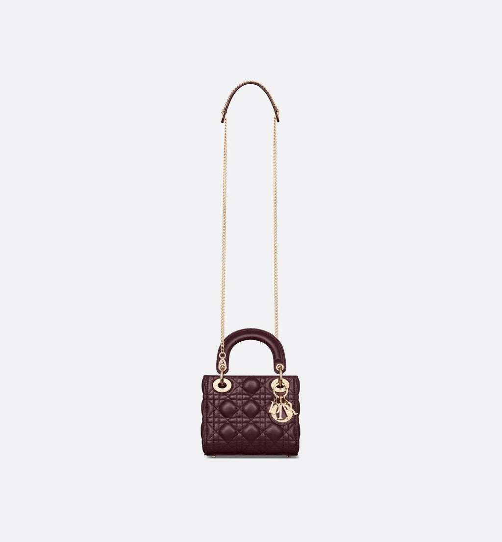 Sac Lady Dior Mini à chaîne