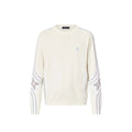 Pull à col rond en maille graphique Louis Vuitton