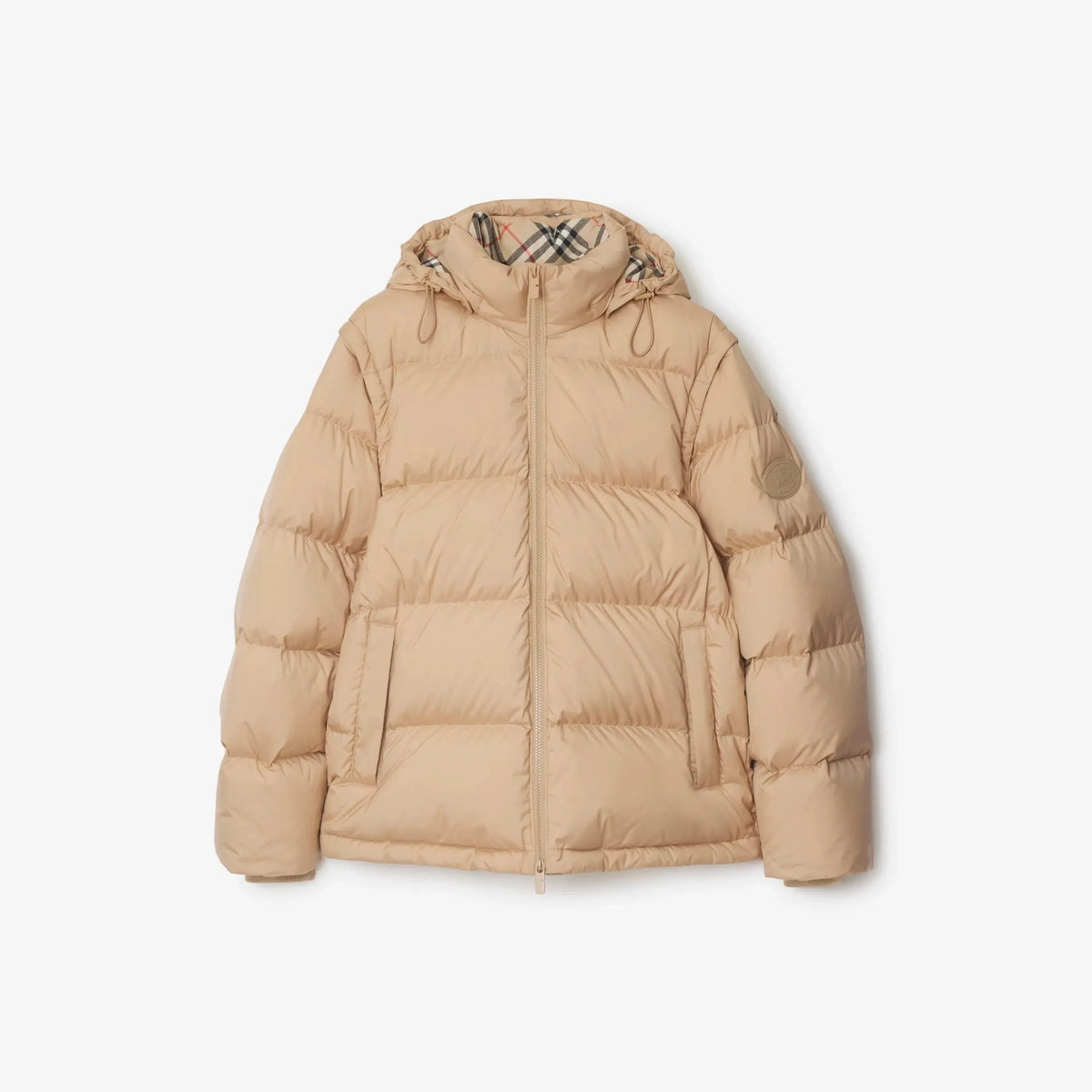 Doudoune à manches amovibles burberry