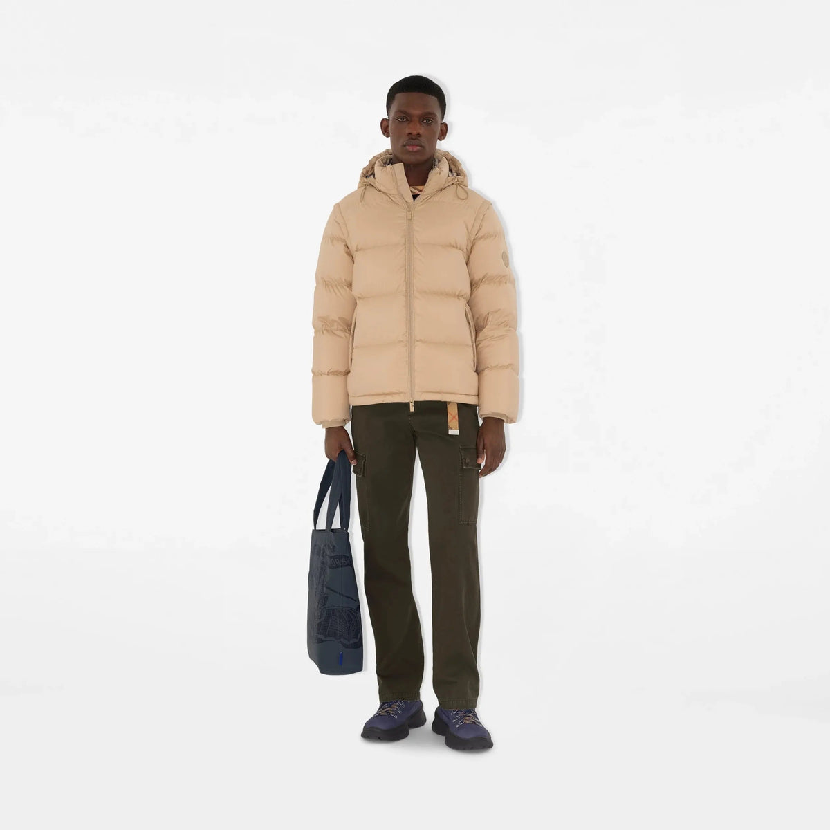 Doudoune à manches amovibles burberry