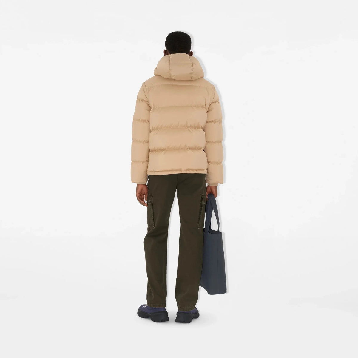 Doudoune à manches amovibles burberry