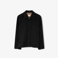Veste Harrington en gabardine burberry