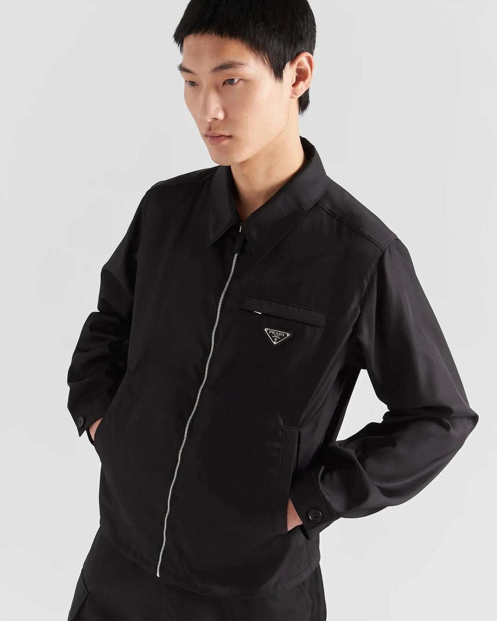 Blouson en Re-Nylon Prada