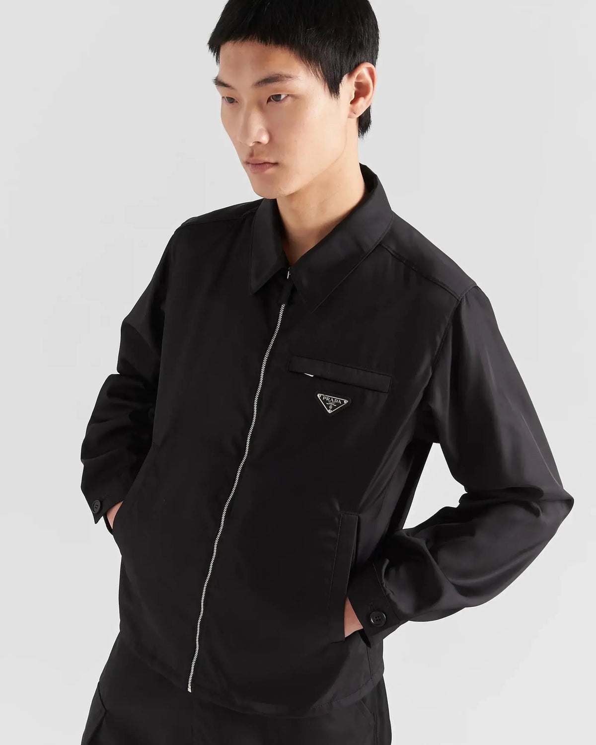 Blouson en Re-Nylon Prada