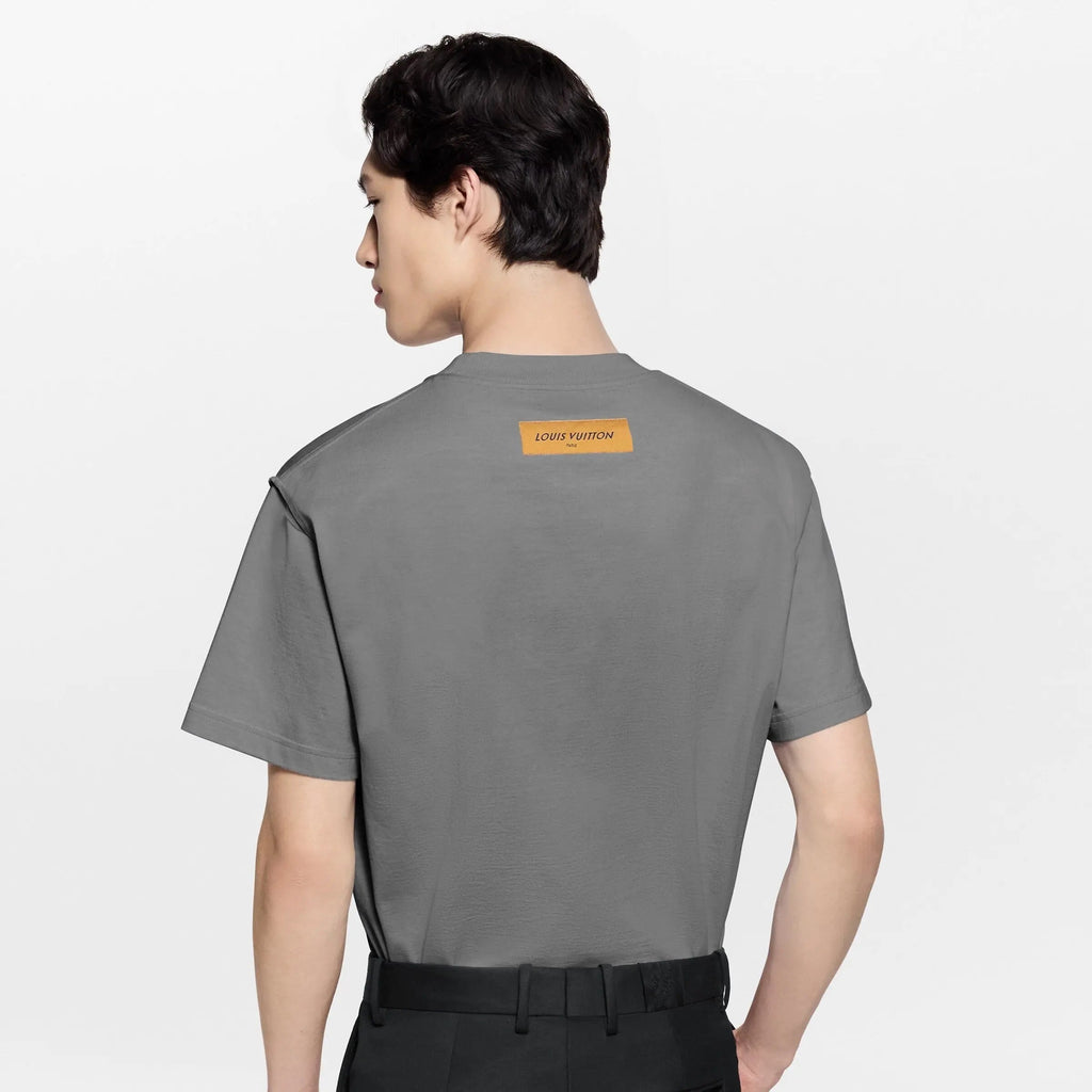 T-shirt embossé Louis Vuitton
