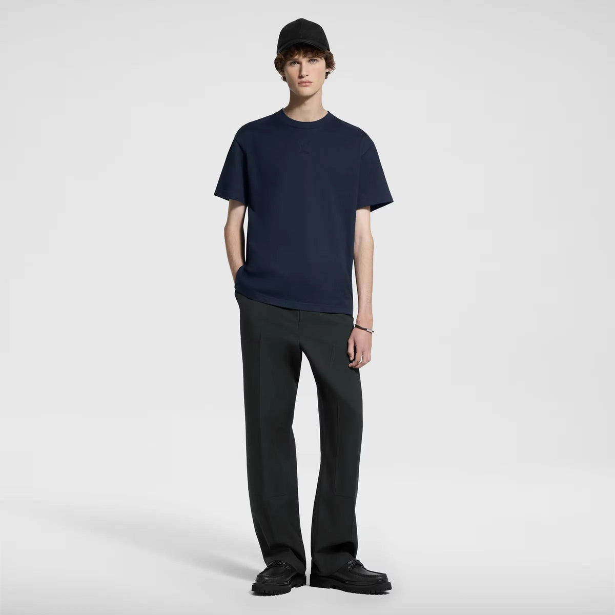 T-shirt embossé Louis Vuitton