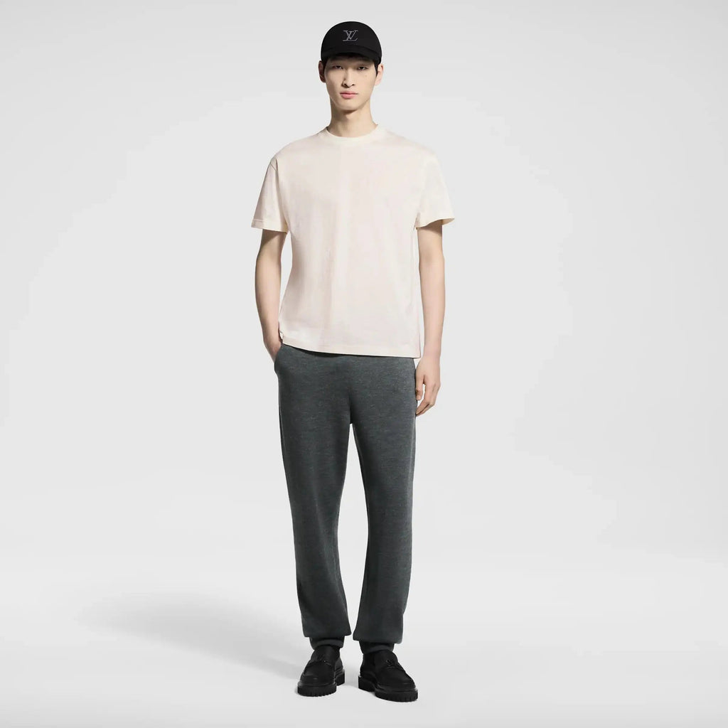 T-shirt Damier en piqué de coton Louis Vuitton