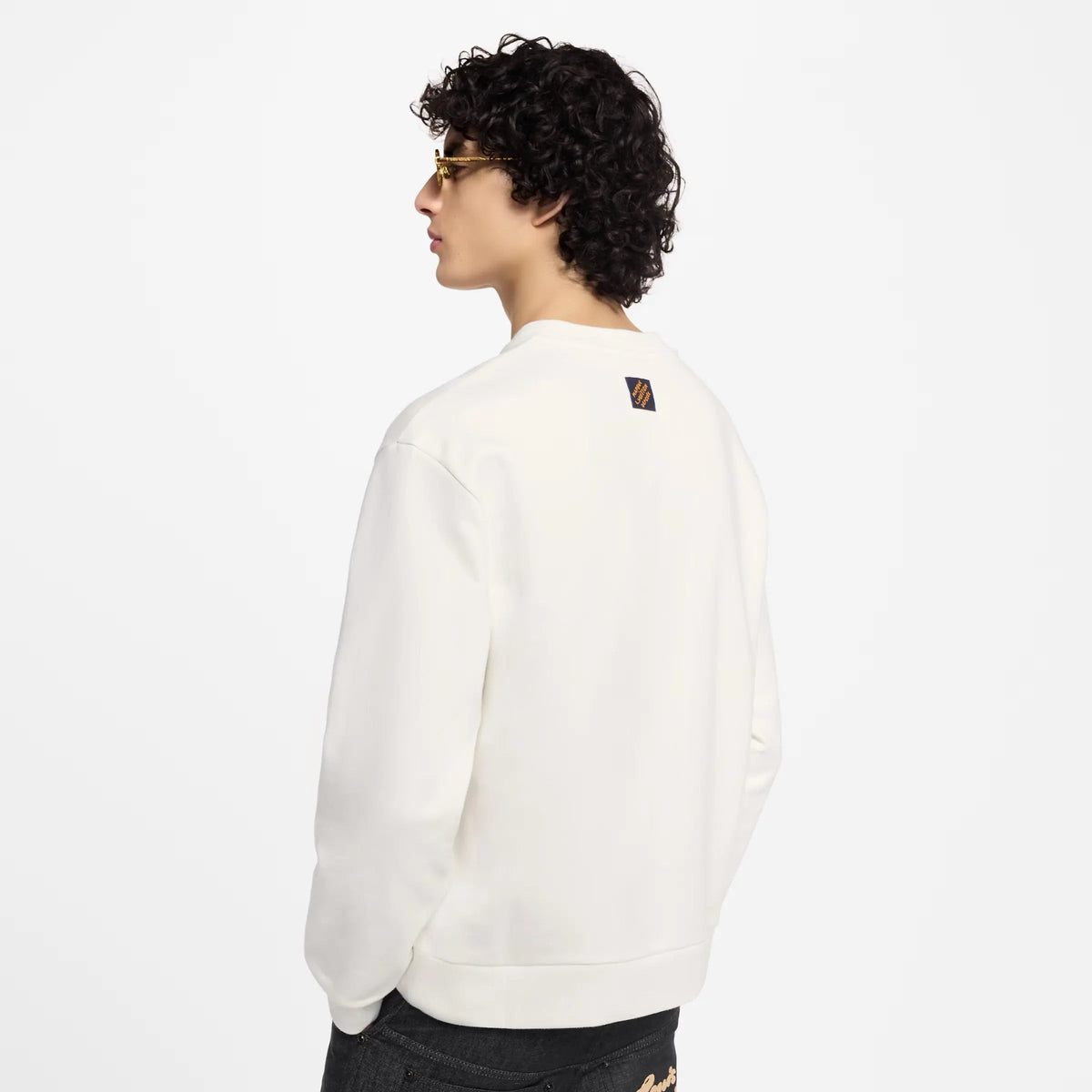Pull signature brodée Louis Vuitton