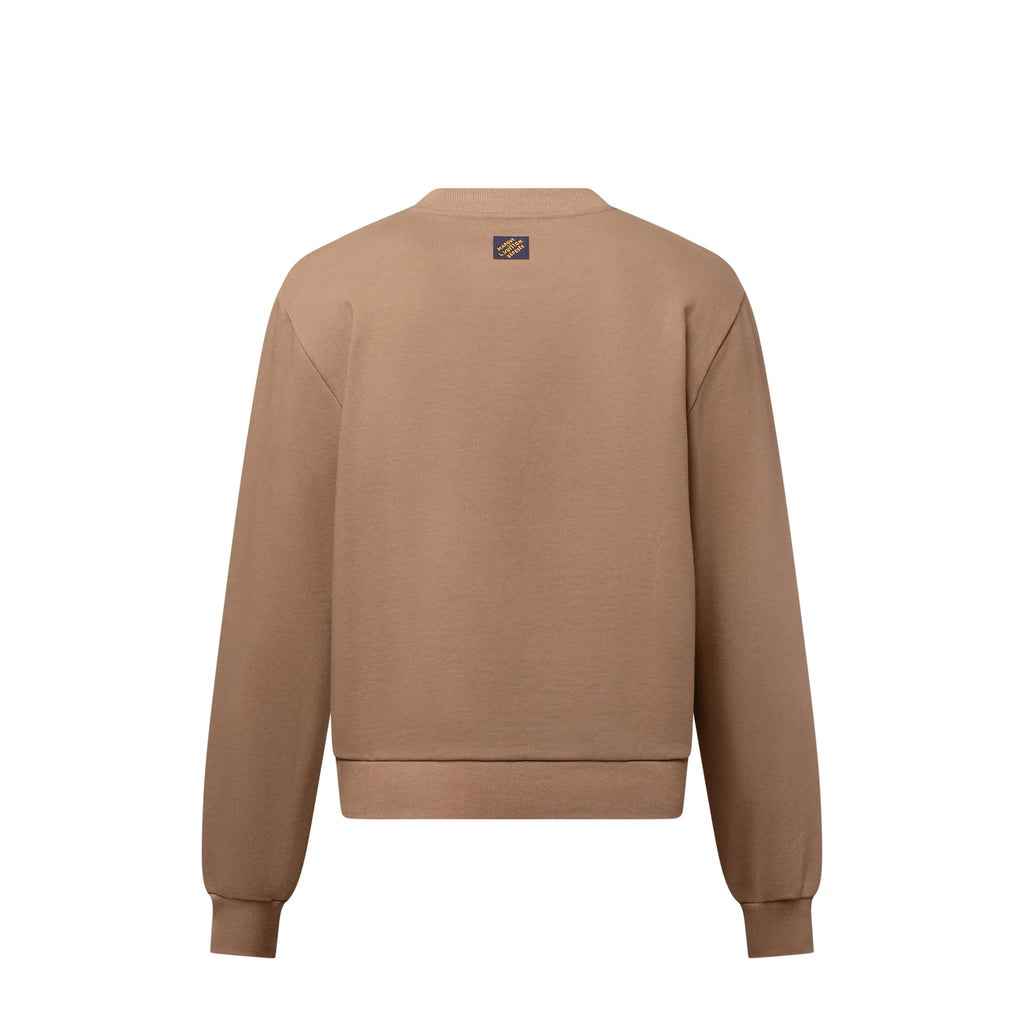 Pull signature brodée Louis Vuitton