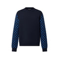 Pull à col rond Monogram en cachemire mélangé Louis Vuitton