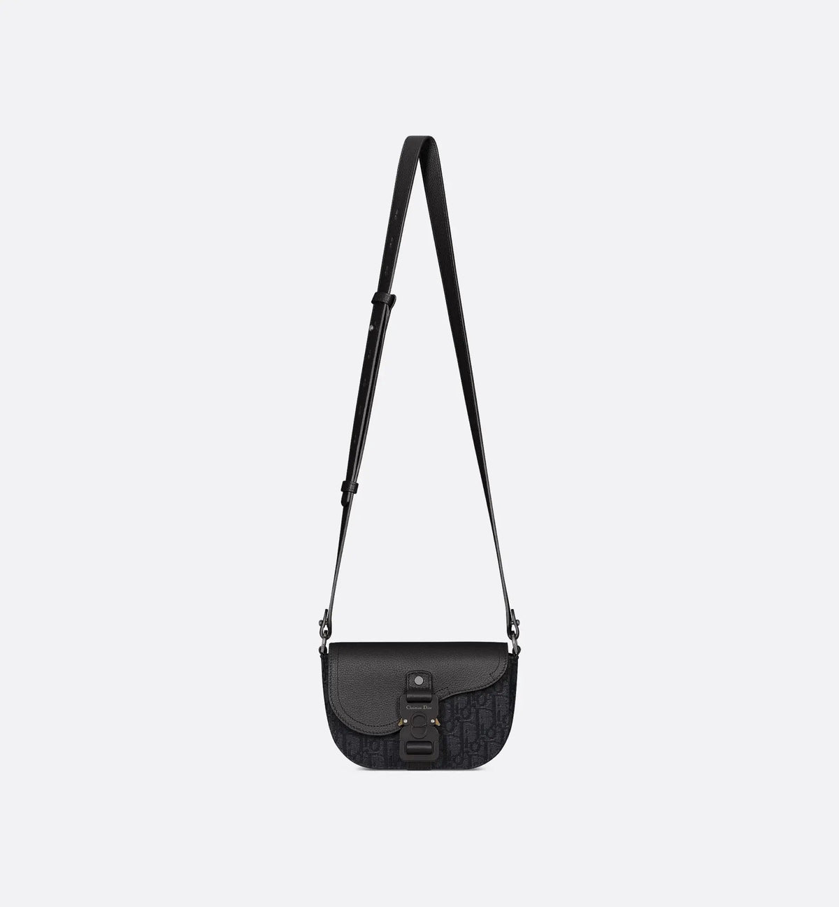 Mini sac Messenger à rabat Saddle Dior