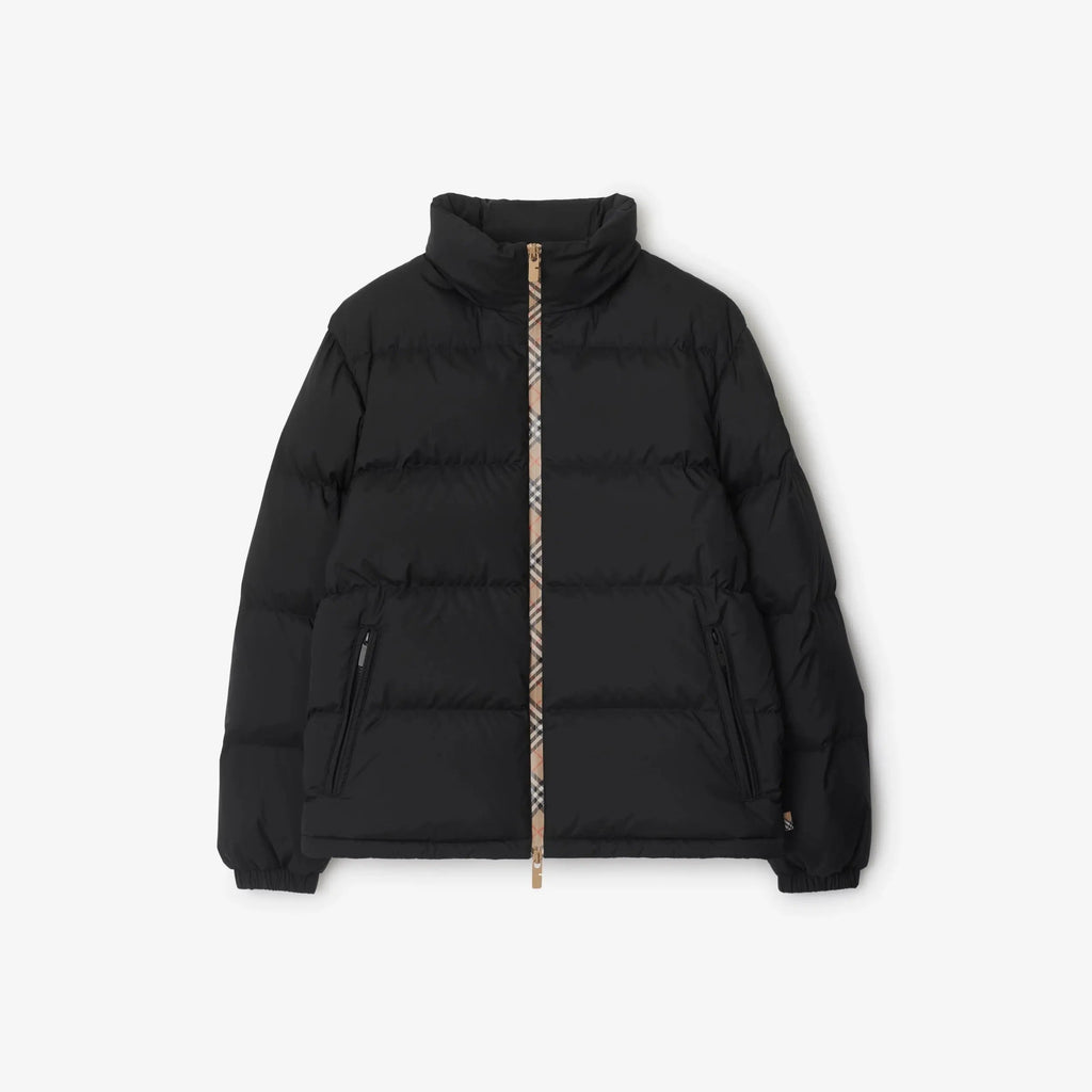 Doudoune Snowdon à bande Check burberry