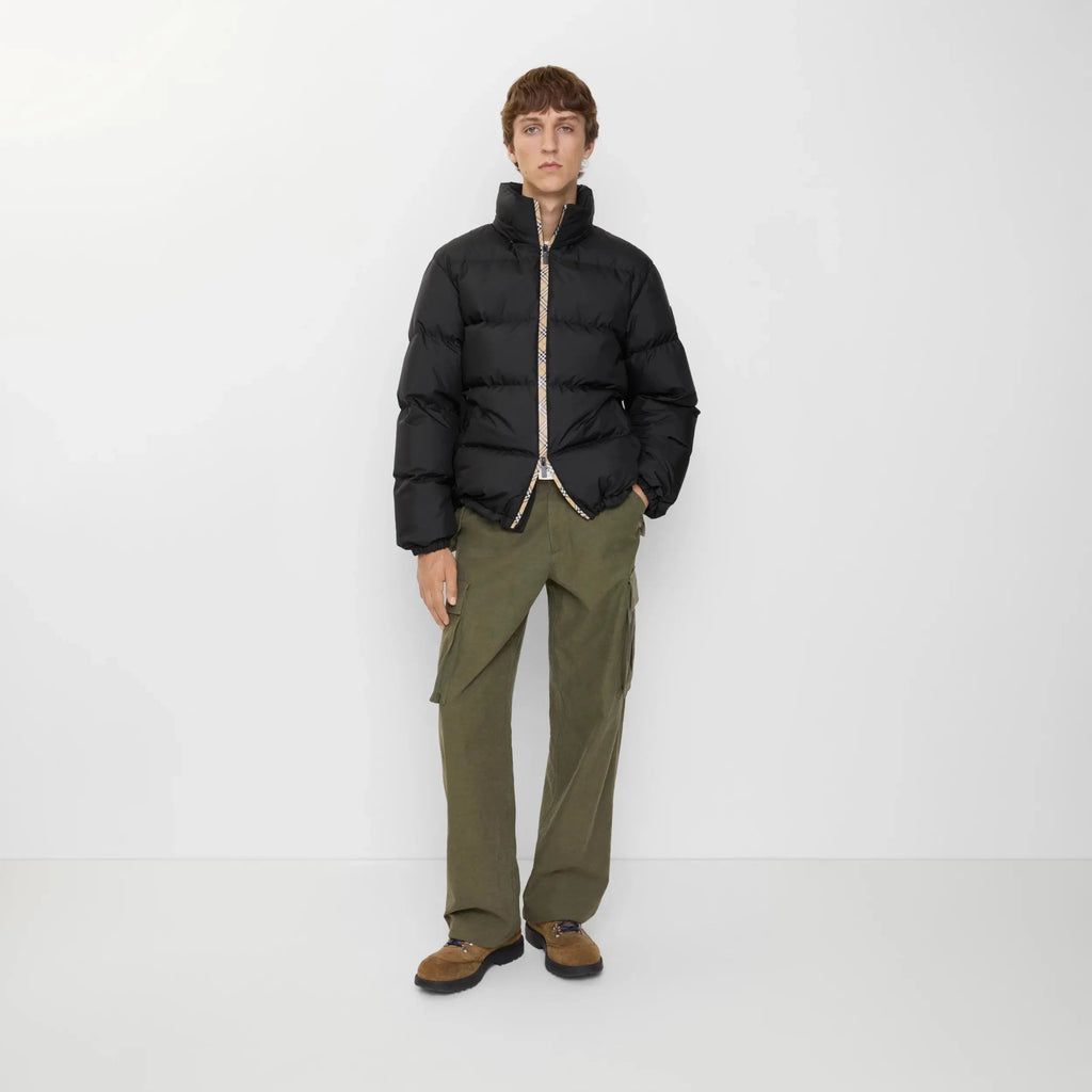 Doudoune Snowdon à bande Check burberry