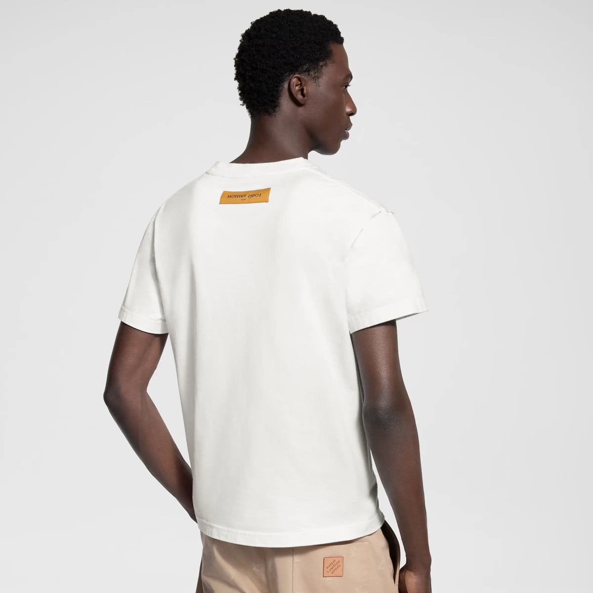 T-shirt embossé Louis Vuitton