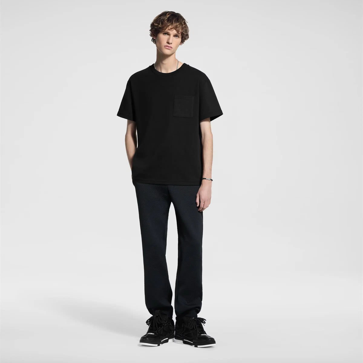 T-shirt en coton piqué Louis Vuitton