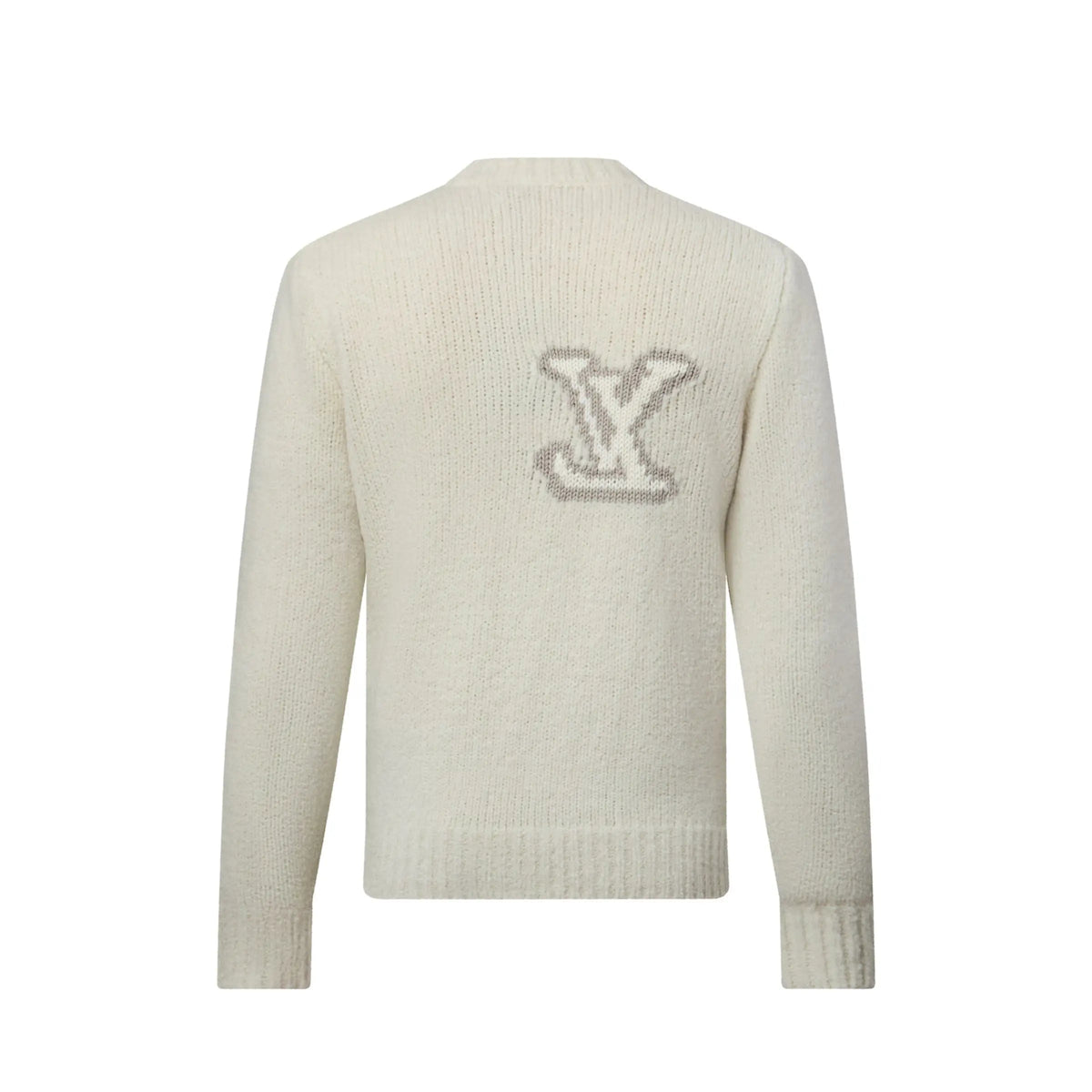 Pull à col rond Louis Vuitton Intarsia