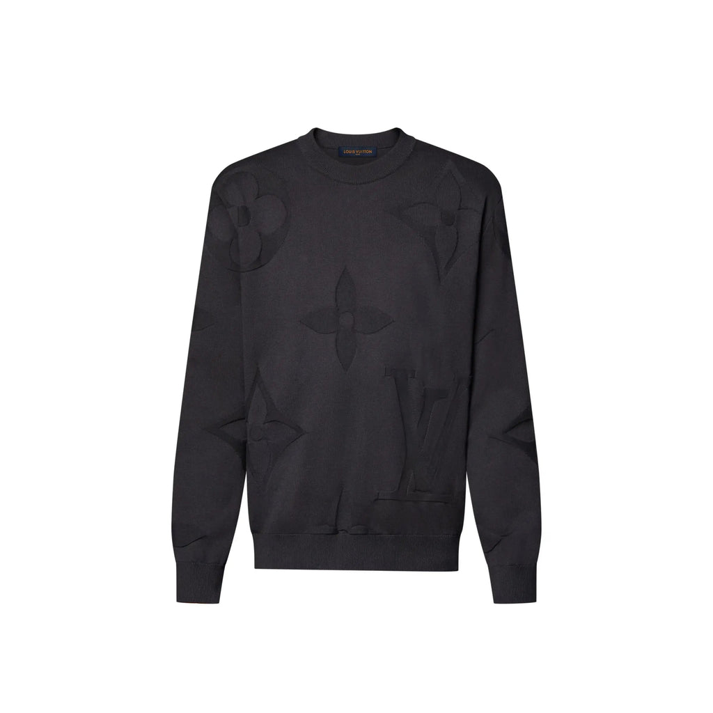 T-shirt Monogram manches longues en coton Louis Vuitton