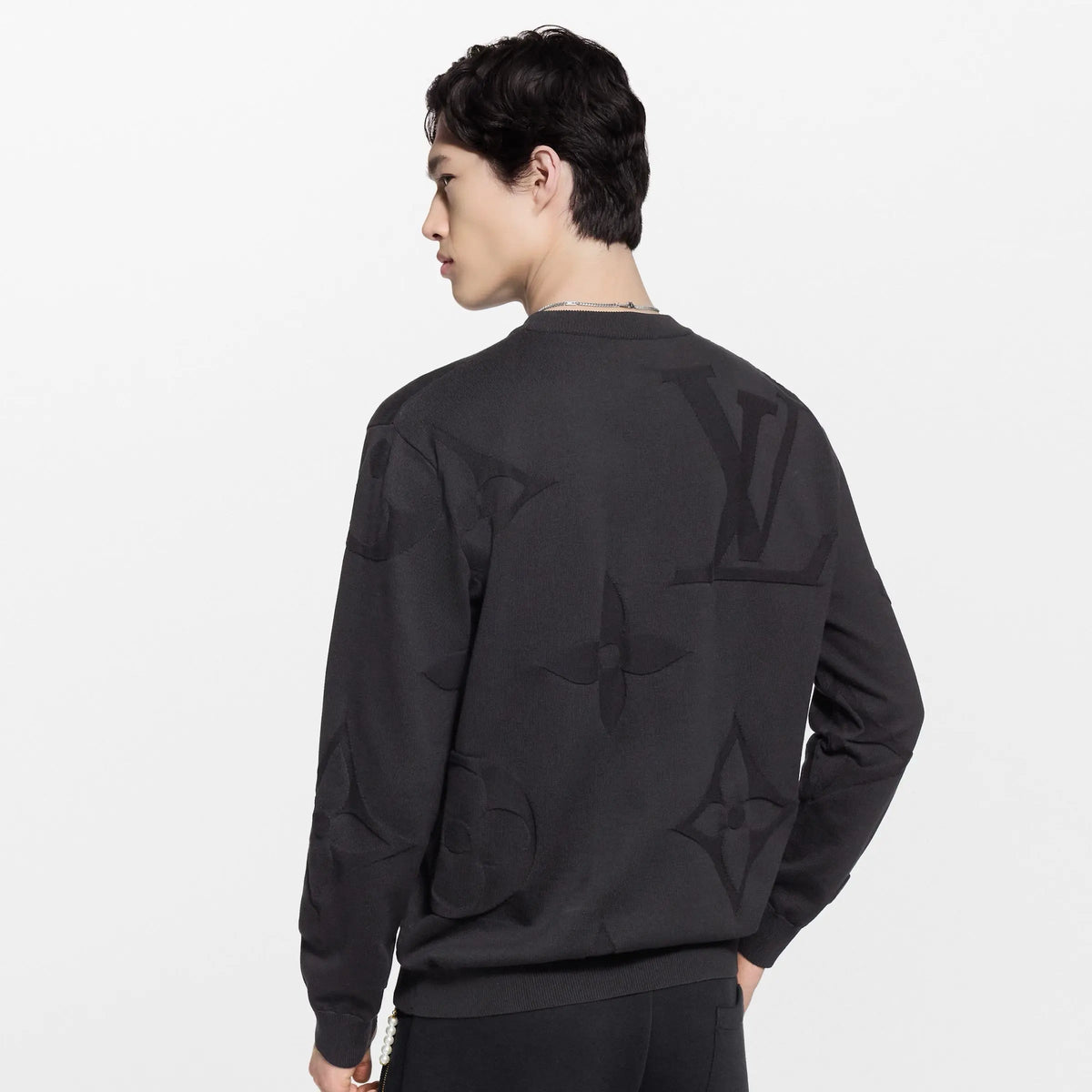 T-shirt Monogram manches longues en coton Louis Vuitton