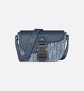 Mini sac Messenger à rabat Saddle Dior