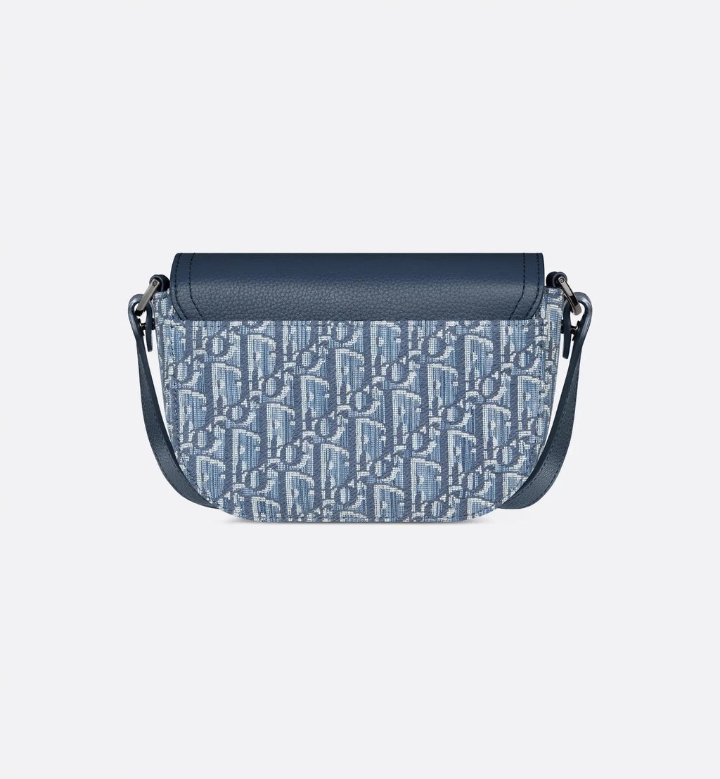 Mini sac Messenger à rabat Saddle Dior