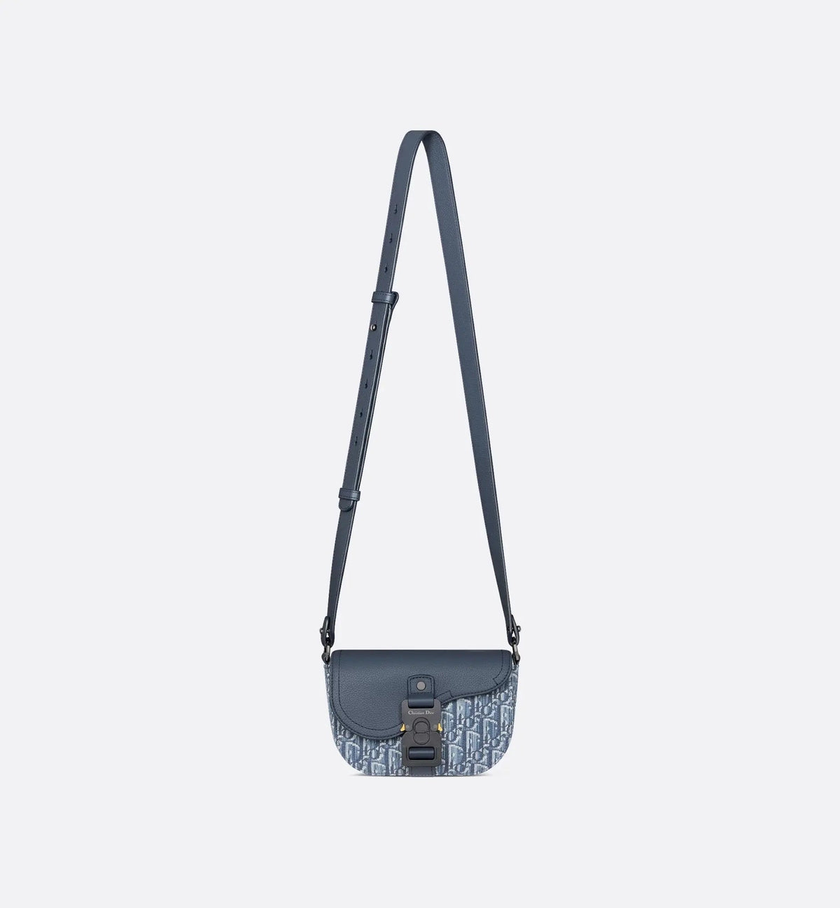 Mini sac Messenger à rabat Saddle Dior