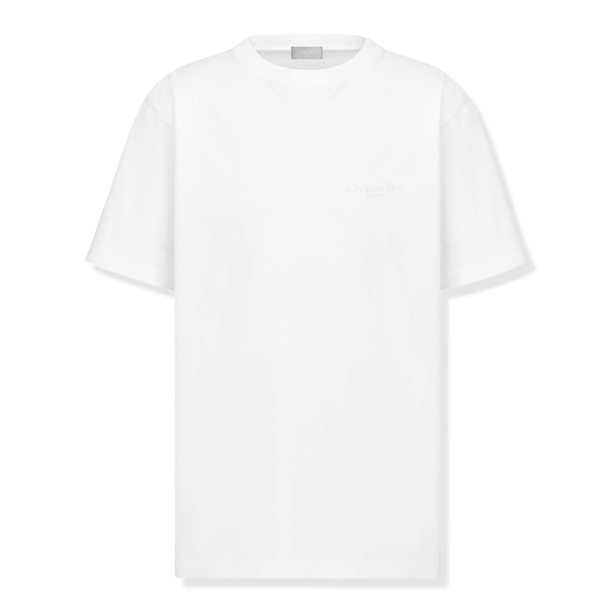 Dior 'Christian Dior Couture' Chest Logo Relaxed Fit T Shirt White