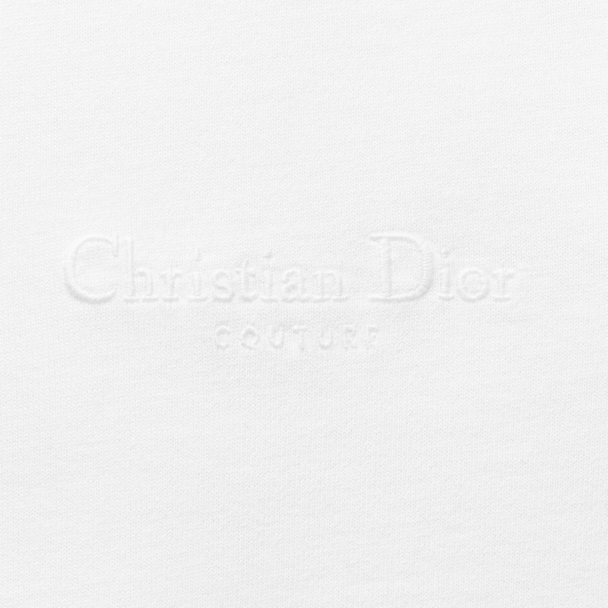 Dior 'Christian Dior Couture' Chest Logo Relaxed Fit T Shirt White