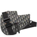 Sac à bandoulière saddle Dior Oblique Jacquard