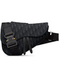 Sac à bandoulière saddle Dior Oblique Jacquard