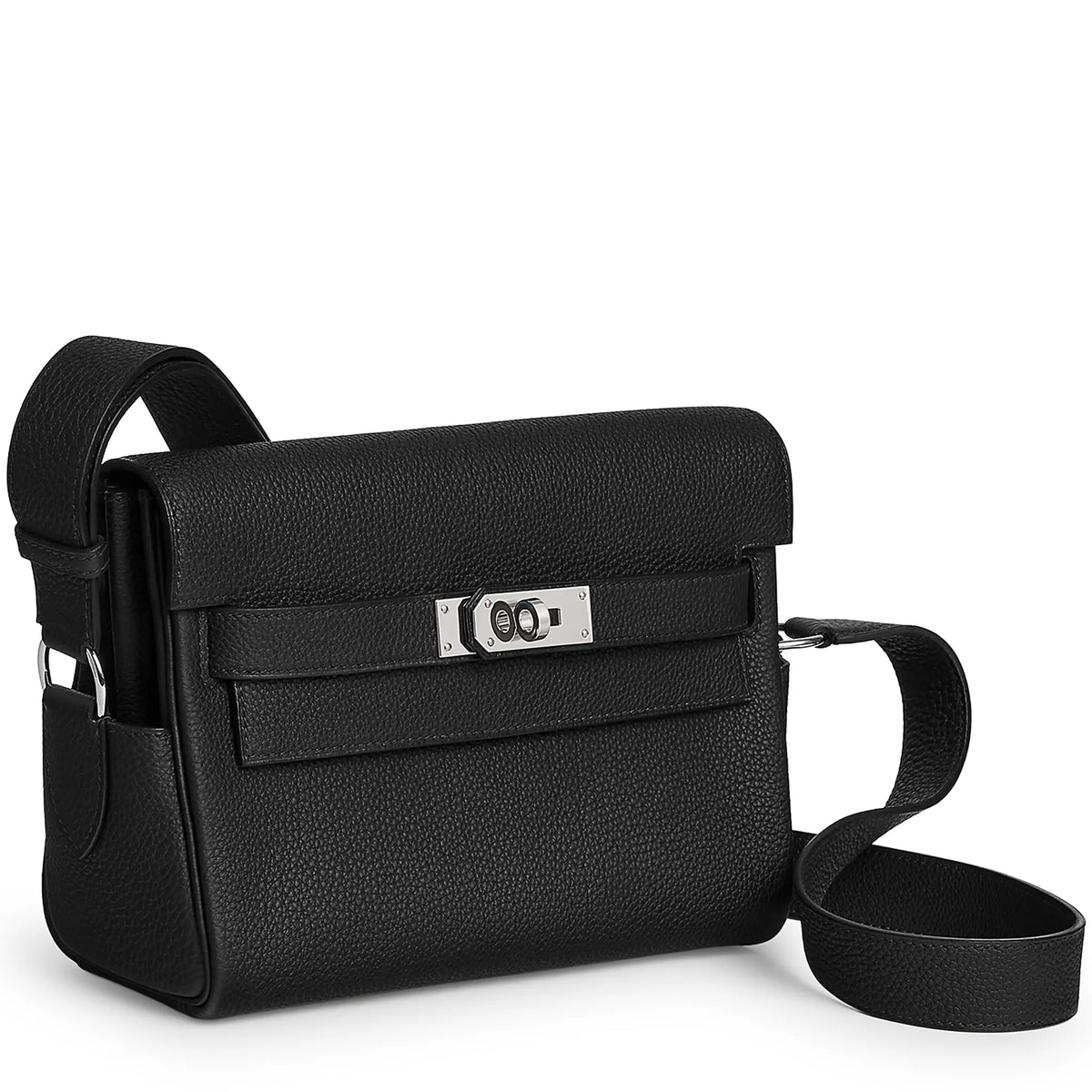 Sac Hermes Kelly Togo Calfskin Palladium Hardware Noir