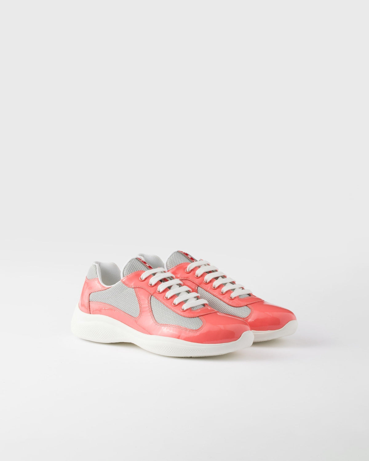 Prada America’s Cup en cuir verni et tissu
