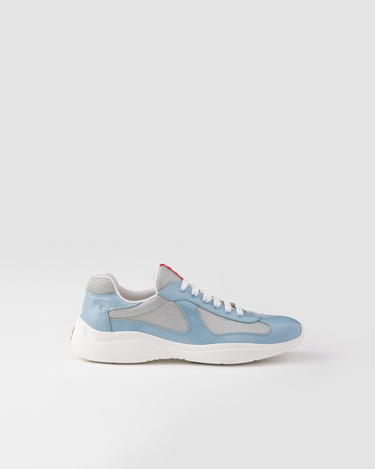 Prada America’s Cup en cuir verni et tissu