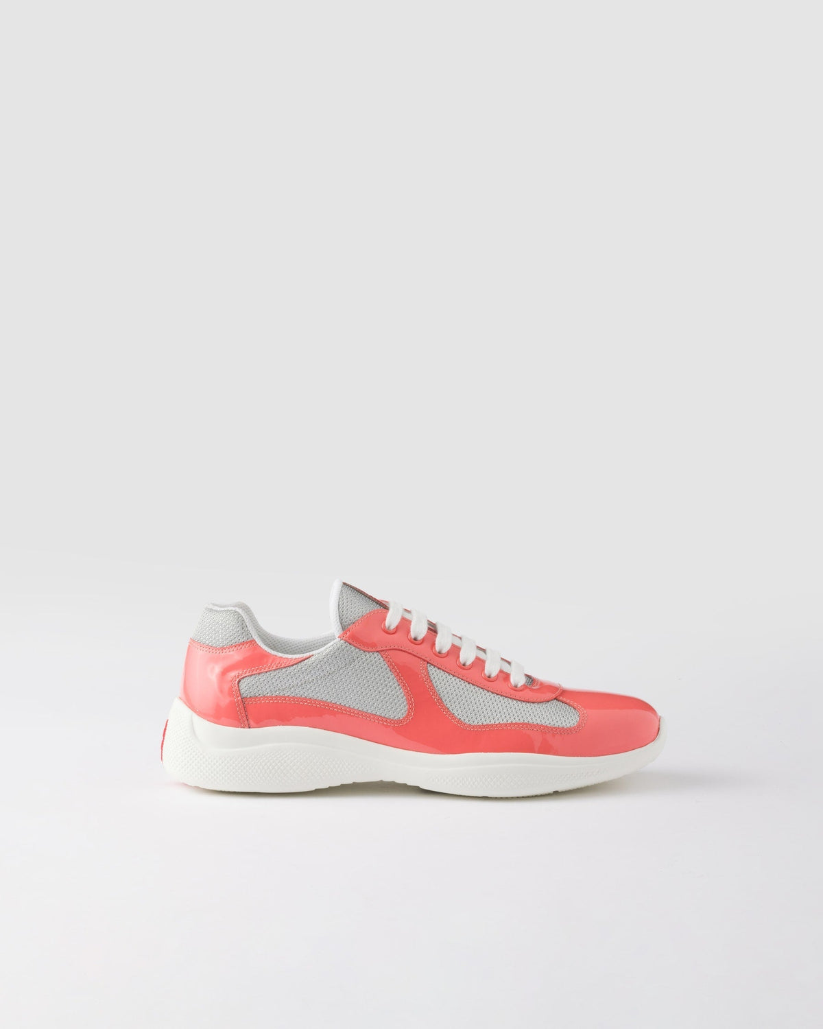 Prada America’s Cup en cuir verni et tissu