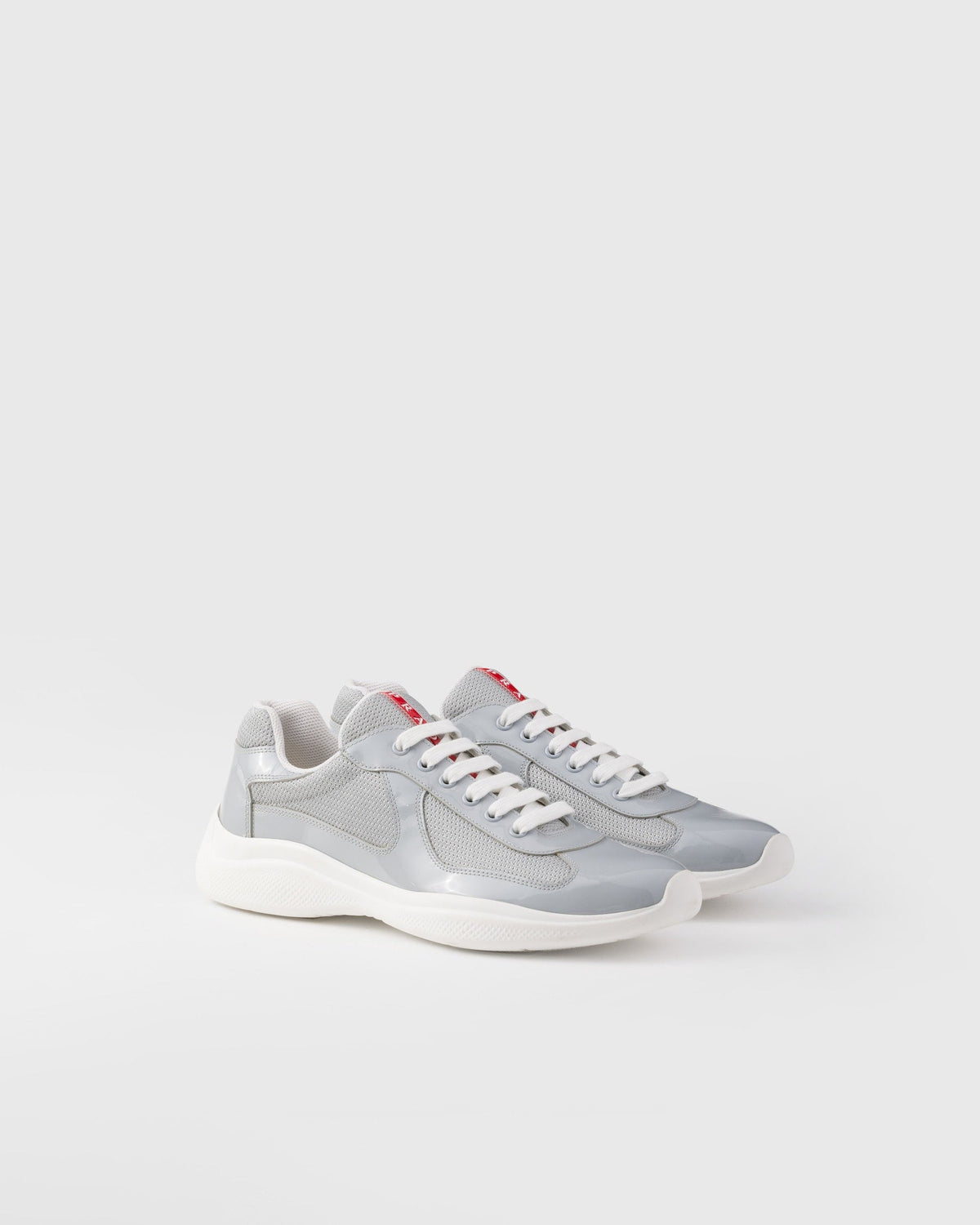 Prada America’s Cup en cuir verni et tissu